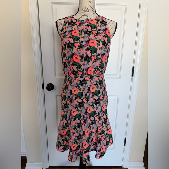 J. Crew Dresses & Skirts - J. Crew Vibrant Floral Midi Dress